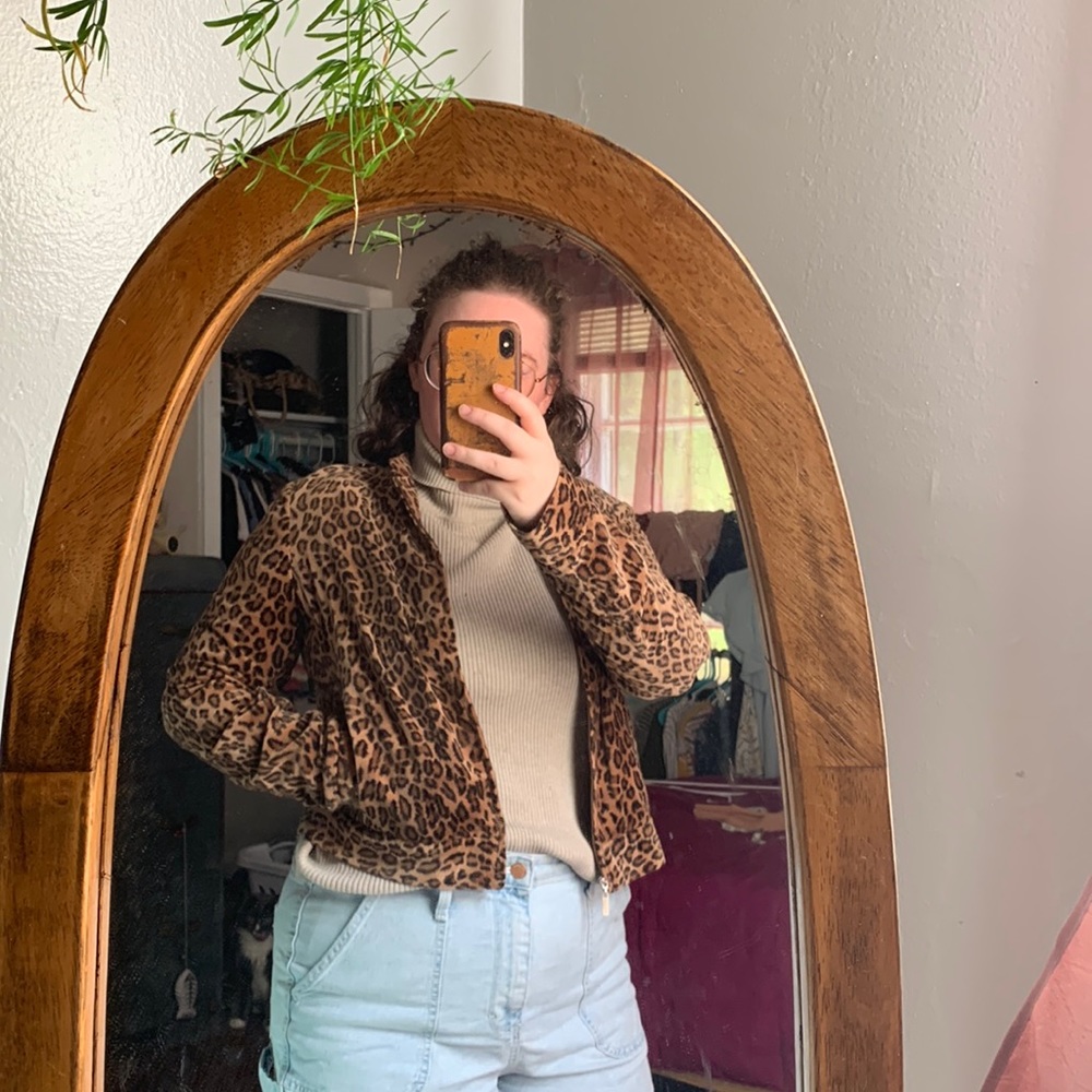 Leopard Print Jacket